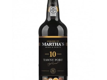 Martha s 10 Years Old Tawny Port NV (750 ml) Online Sale