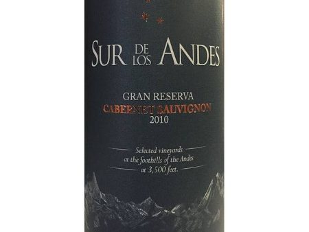 Sur de Los Andes Gran Reserva Cabernet Sauvignon 2020 (750ml) Discount