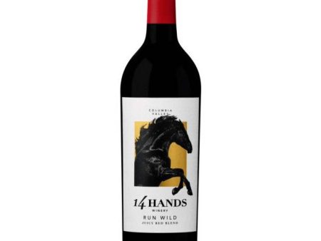 14 Hands Run Wild (Juicy Red Blend) 2020 (750ml) For Cheap