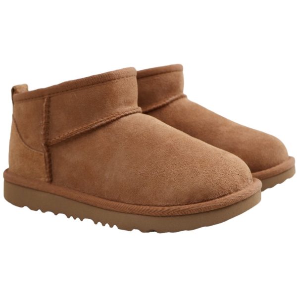 UGG K Classic Ultra Mini Boots Chestnut For Sale