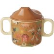 RICE Brown Farm Totable Melamine Baby Cup with Handles Discount