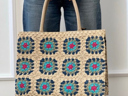 Shopper BOOK TOTE Crochet by Anokhi Online Sale