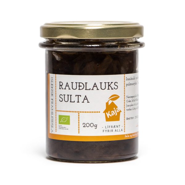 Rauðlaukssulta - Kaja organic Sale