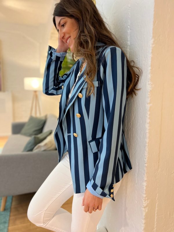 Blazer Gabriella Stripes by N°129 Fashion