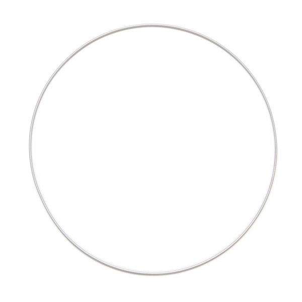 Mayflower Create Metalring 30CM x 3MM Sølv For Cheap