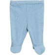 Serendipity Aqua Newborn Pants w. Feet For Discount