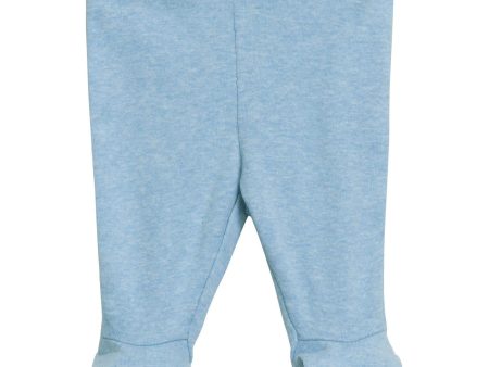 Serendipity Aqua Newborn Pants w. Feet For Discount