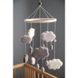 Sebra Mobile Felt Clouds Warm Grey For Cheap