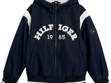 Tommy Hilfiger Monotype 1985 Arch  Jacket Desert Sky For Sale