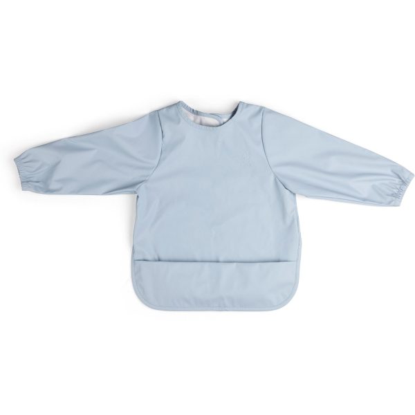 Sebra Sleeved Bib Powder Blue For Discount