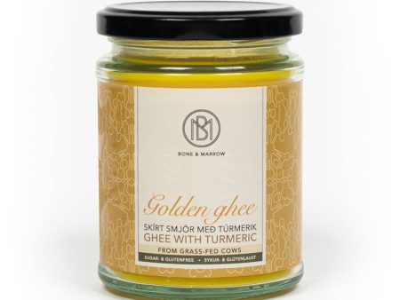 Skírt smjör með túrmerik, Golden Ghee - Bone & Marrow Hot on Sale