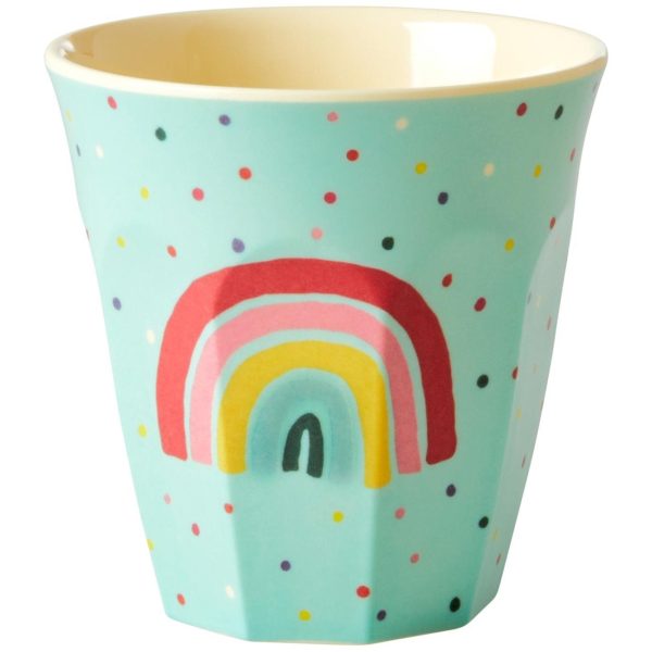 RICE Funky Prints Small Melamine Childrens Cup 6-pack Fashion