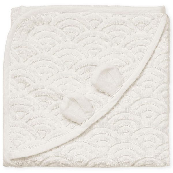 Cam Cam Copenhagen Towel Baby Off-White on Sale