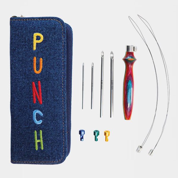 Punch Needle The Vibrant Kit - Sæt med Justerbare Punch Needles 2.00-5.00mm Ø on Sale