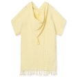 MINI A TURE Cansu Poncho Wax Yellow Discount