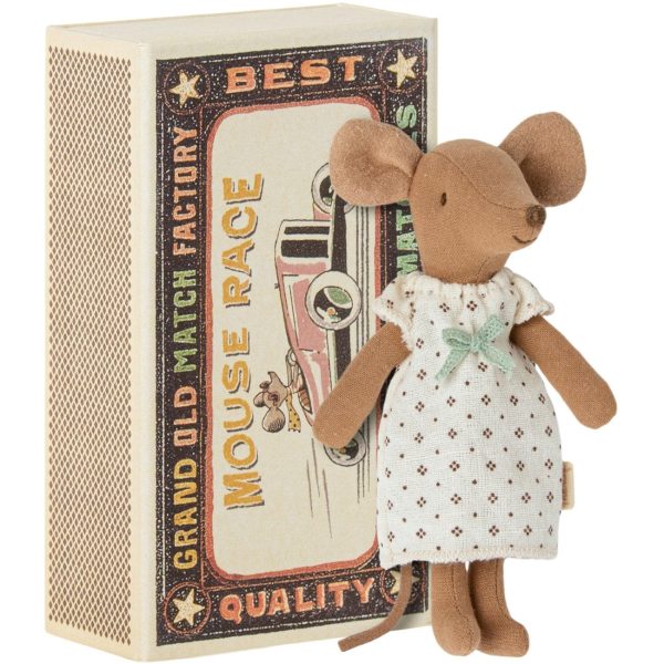 Maileg Big Sister Mouse in a Matchbox Hot on Sale