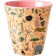 RICE Funky Prints Small Melamine Childrens Cup 6-pack Fashion