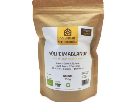 Kaffi Sólheimablanda 250g baunir Sale