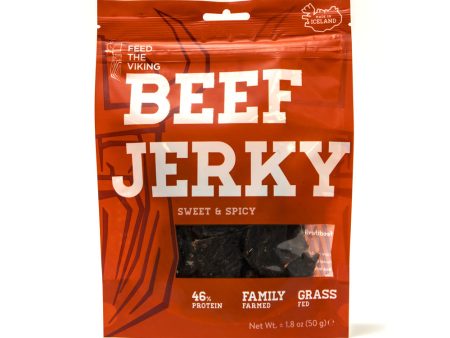 Beef Jerky - Sweet & Spicy - Feed the Viking Online Sale