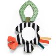 Sebra Activity Rattle Black   White Contrasts on Sale