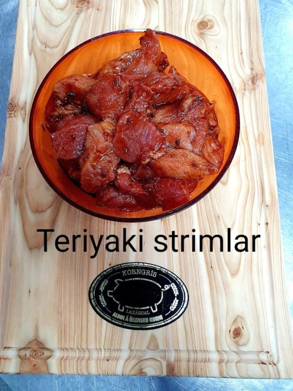 Teriyaki strimlar - Korngrís For Cheap