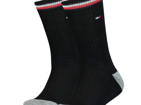 Tommy Hilfiger 2-pack Sports Socks Black on Sale