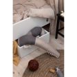 Sebra Knitted Cushion Sleepy Croc Seabreeze Beige For Sale