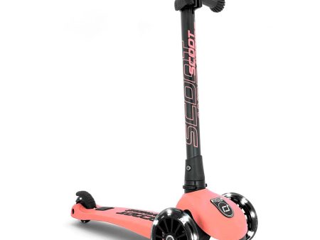 Scoot and Ride Highway Kick 3 LED Peach Cheap