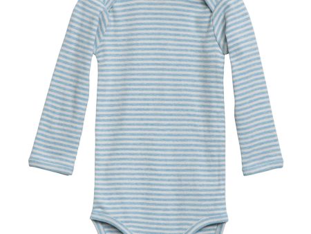 Serendipity Aqua Ecru Stripe Baby Body Cheap