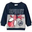 Name it Dark Sapphire Jubi Spidey Sweatshirt Online Hot Sale