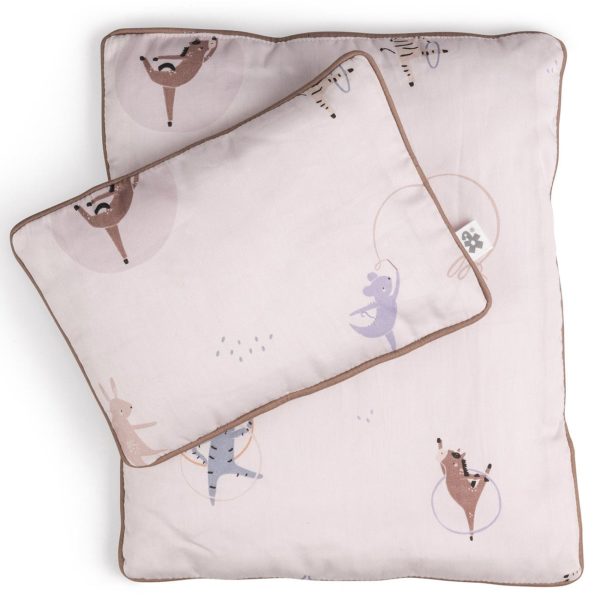 Sebra Doll s Bed Linen Teeny Toes Pink For Discount