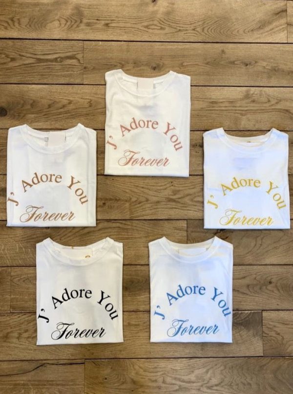 T-Shirt Jadore you by N°129 For Sale