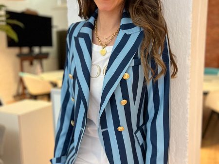 Blazer Gabriella Stripes by N°129 Fashion