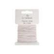 Go Handmade Polyestersnor 10m x 1,5mm Beige Supply