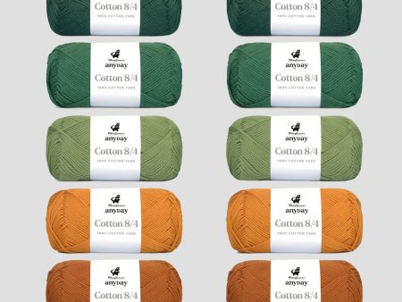 ANYDAY Cotton 8 4 Colorbag 10-pak Supply