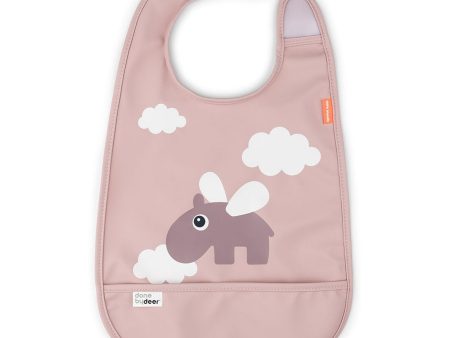 Done by Deer Bib Happy Clouds Powder Sale