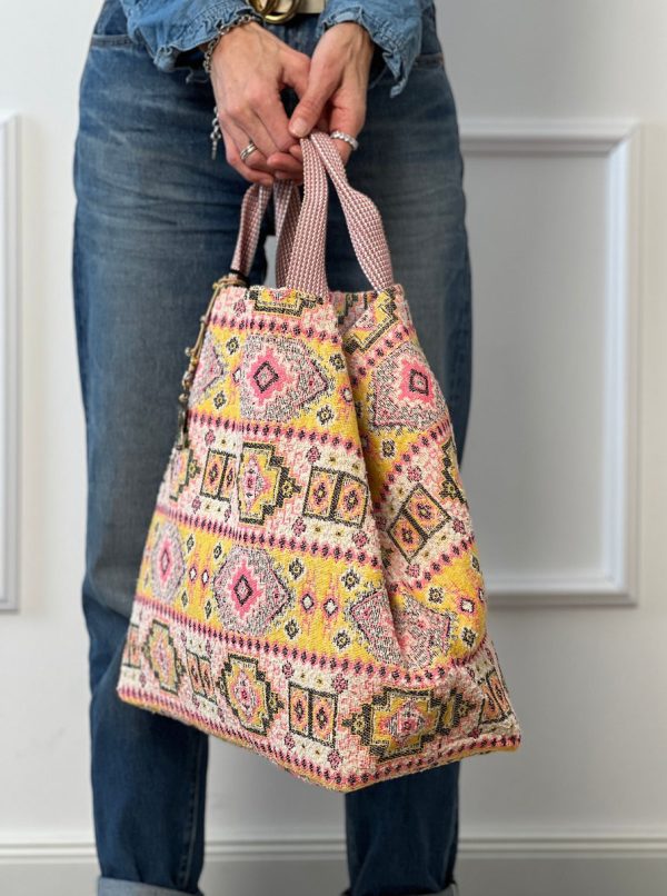 Shopper Book Tote large Paisley by Anokhi Sale